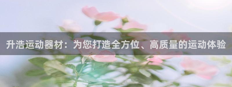 海南fb体育：升浩运动器材：为您打造全方位、高质量的