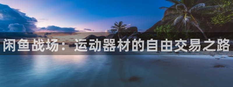 fb体育招商：闲鱼战场：运动器材的自由交易之路