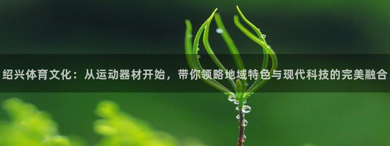 fb体育代理：绍兴体育文化：从运动器材开始，带你领略地域特色